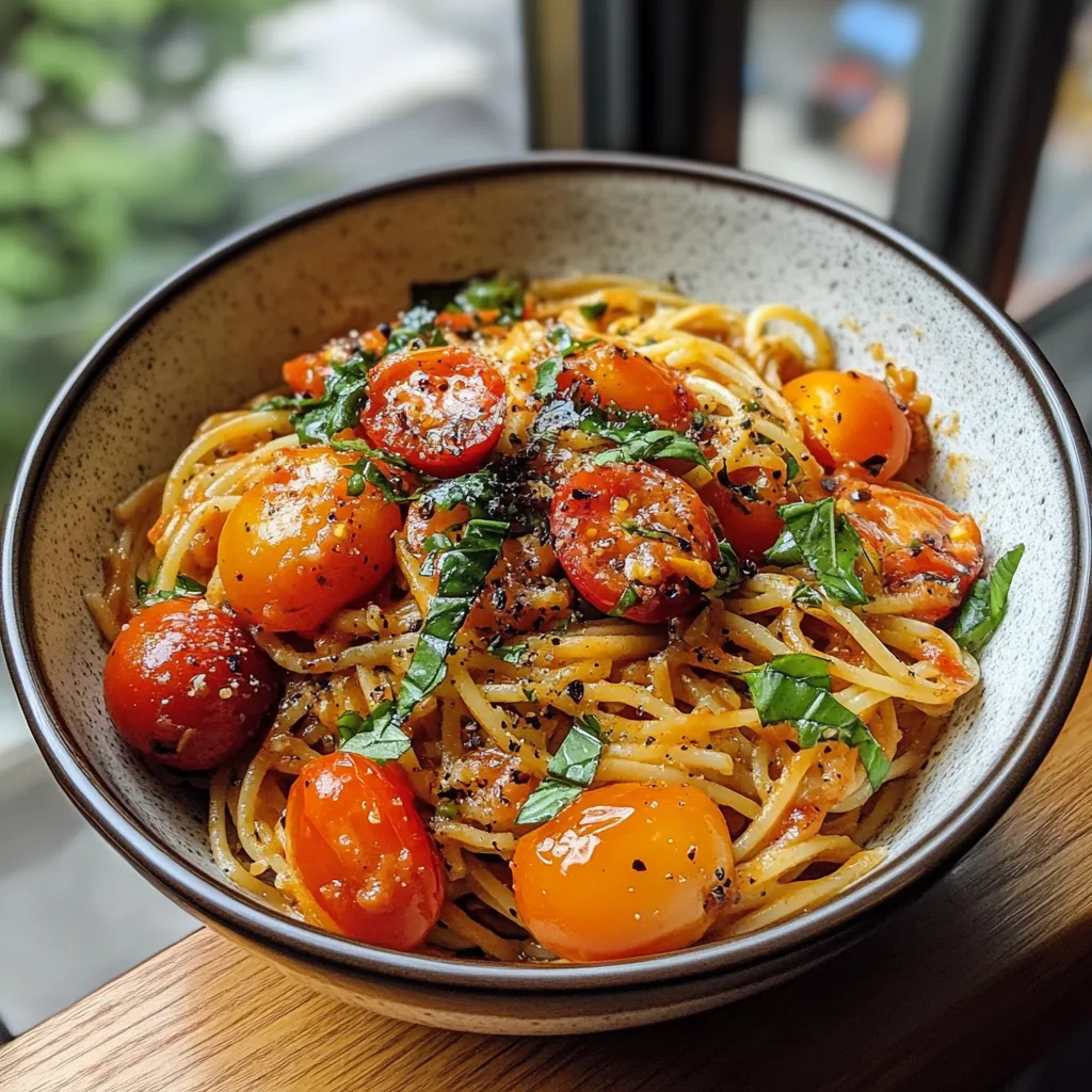 Cherry Tomato Pasta