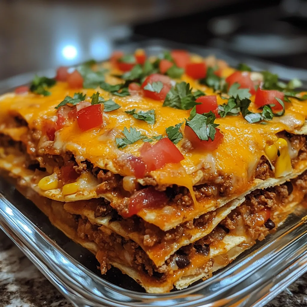 Layered Taco Bake