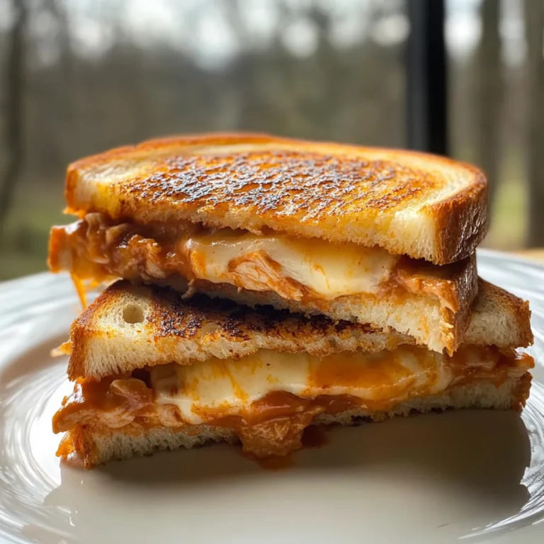 BBQ Chicken Grilled Cheese