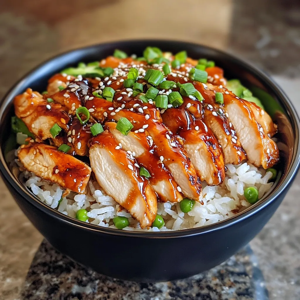 Teriyaki Chicken Rice Bowl