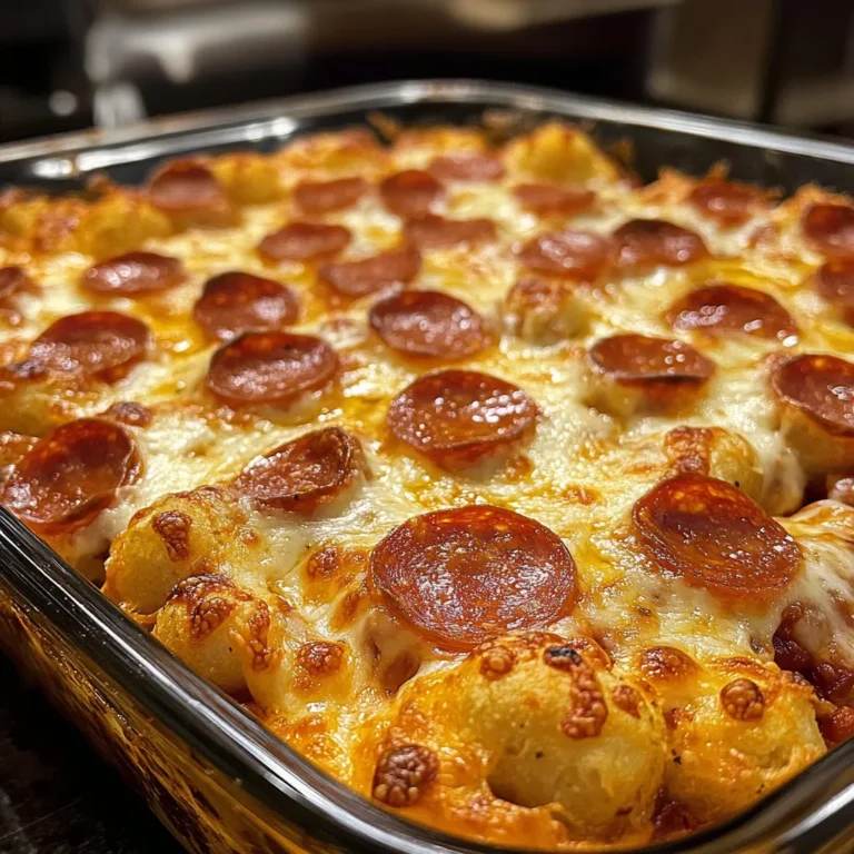 Bubble Up Pizza Casserole