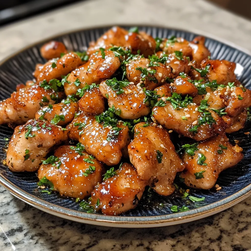 Baked Honey Garlic Chicken