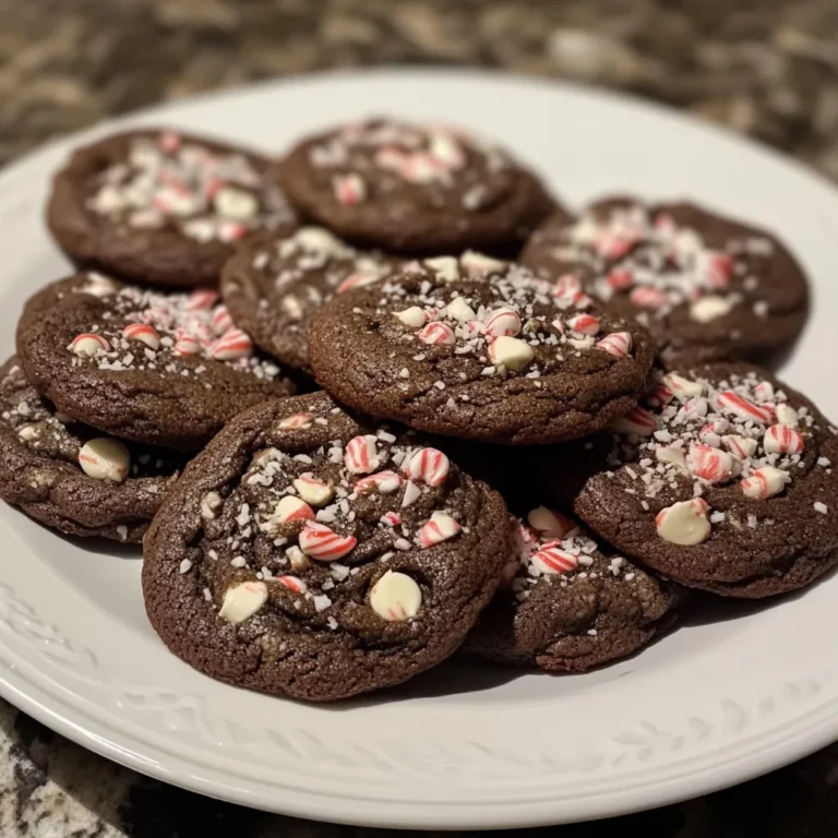 Peppermint Mocha Cookies