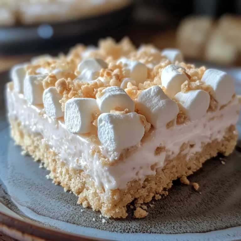 No-Bake Marshmallow Slice