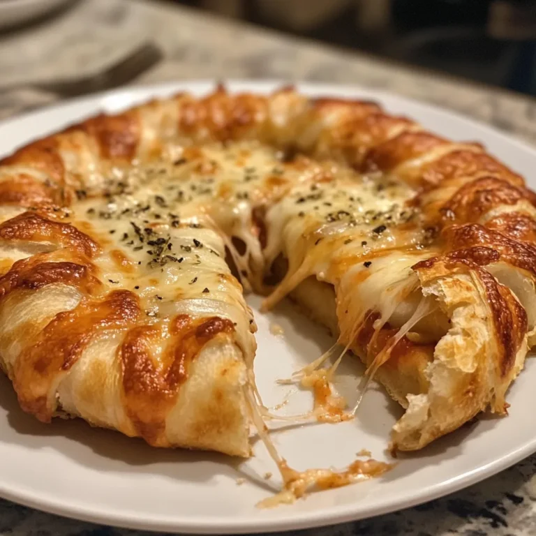 Stuffed Brie Cheese Pizza